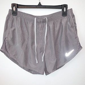 Nike running shorts in gray